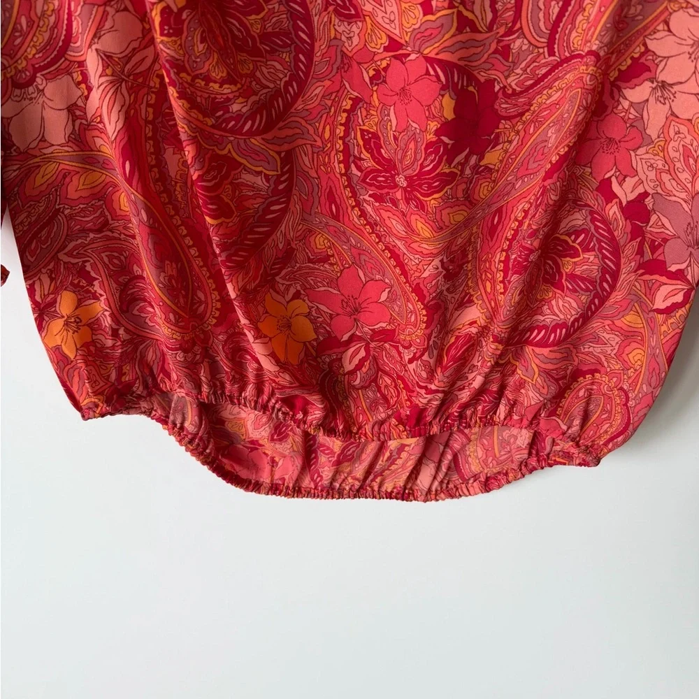 Evereve Paisley Boho Top - Picture 5 of 8